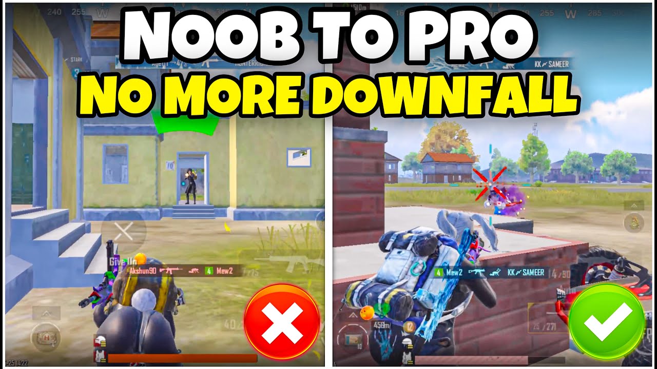 NOOB TO PRO TIPS FOR DOWNFALL IN BGMI🔥NEW TIPS & TRICKS FOR DOWNFALL | UPDATE 3.8 BGMI.
