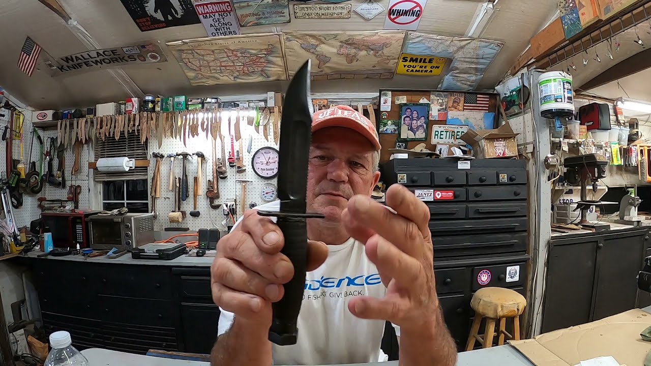 Air Force Survival knife restoration Part 2