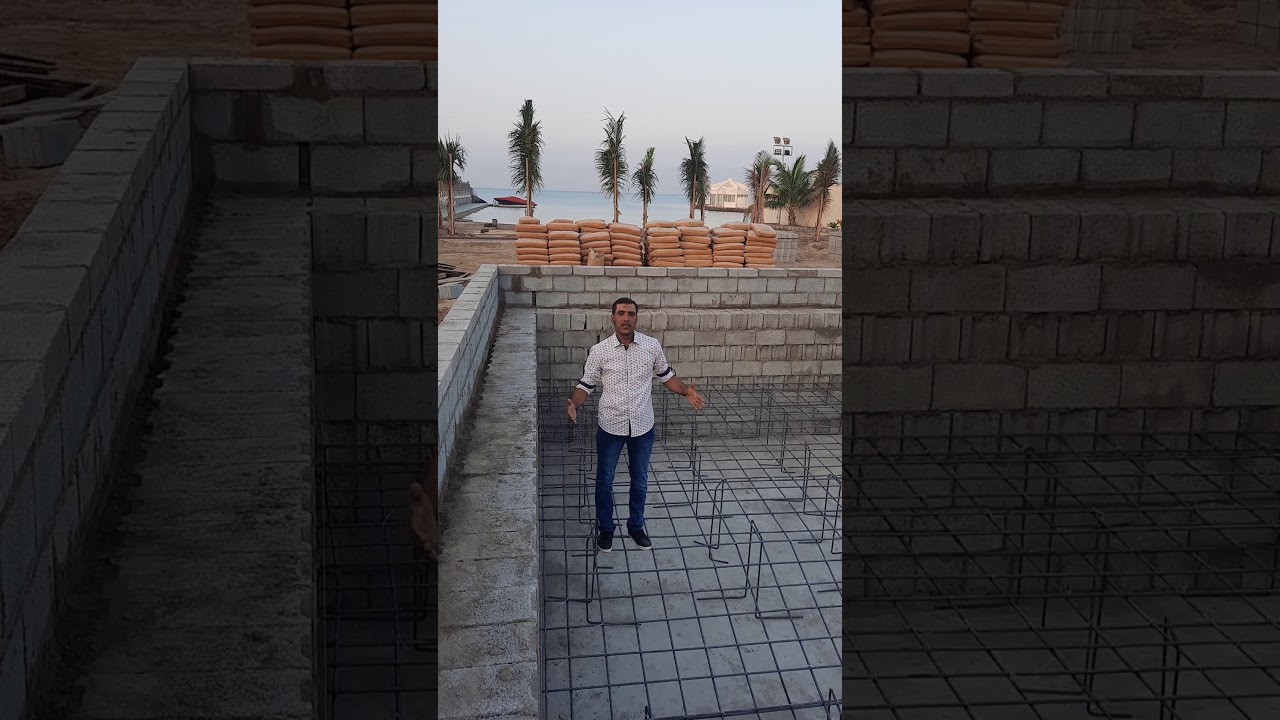 مسبح اوفر فلو في مرحله التأسيس ٠Overflow pool is in the foundation stage