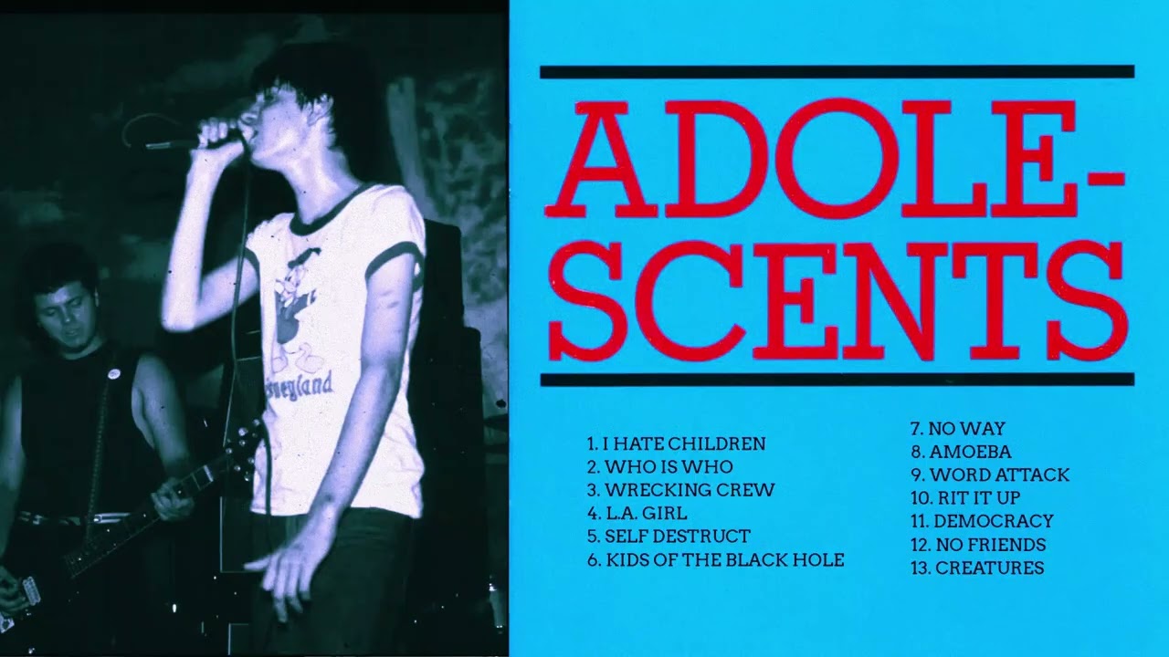 Adolescents - Adolescents (1981) (Full Album)