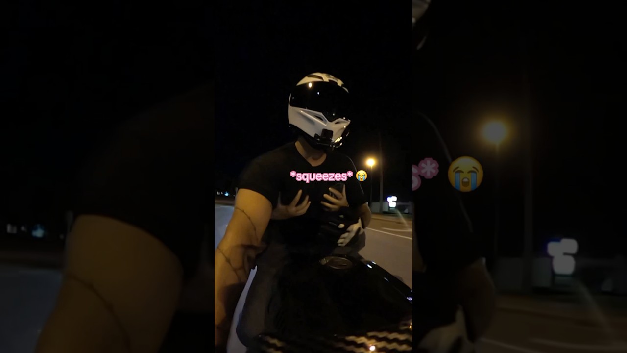 She just violated me 😭😭 #music #hiphop #automobile #motovlog #bikelife #motorcycle #couple #funny