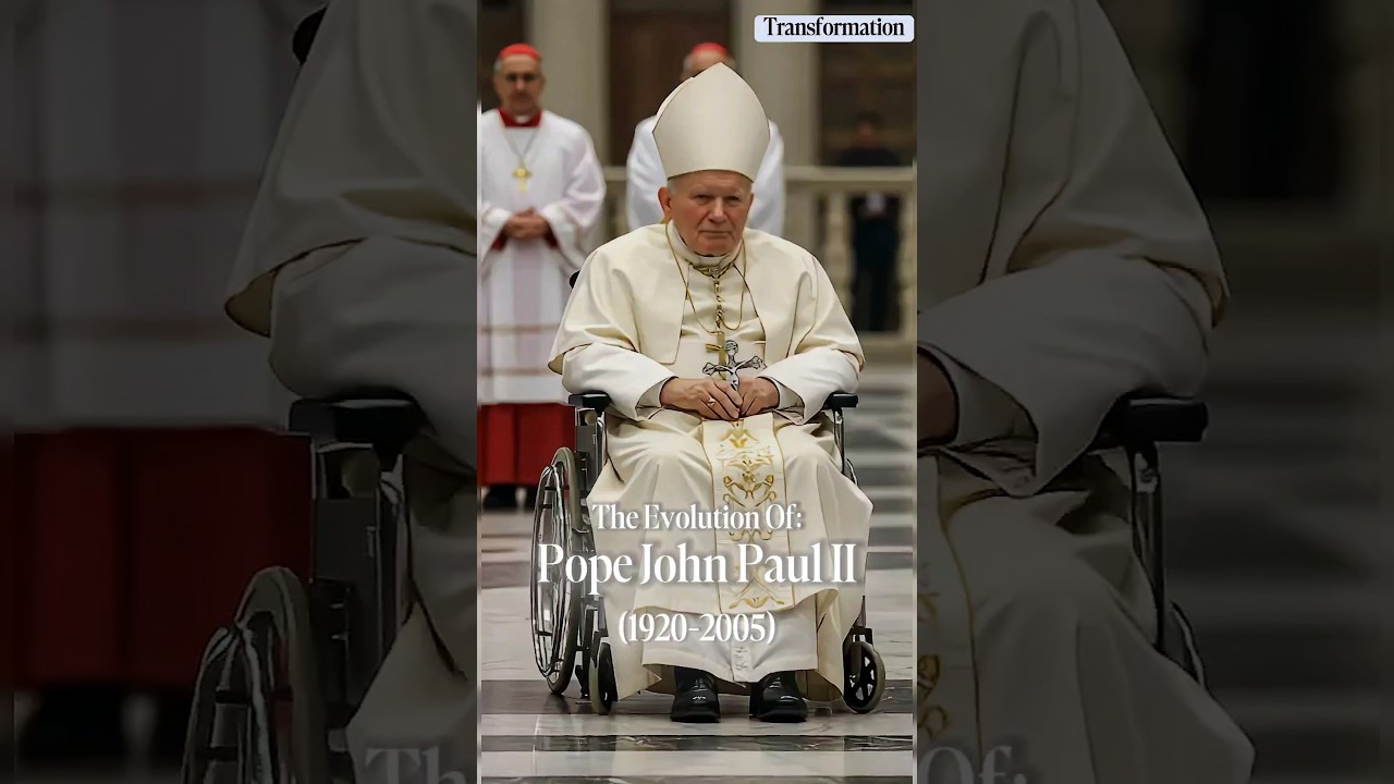 The Evolution Of Pope John Paul II 🧬