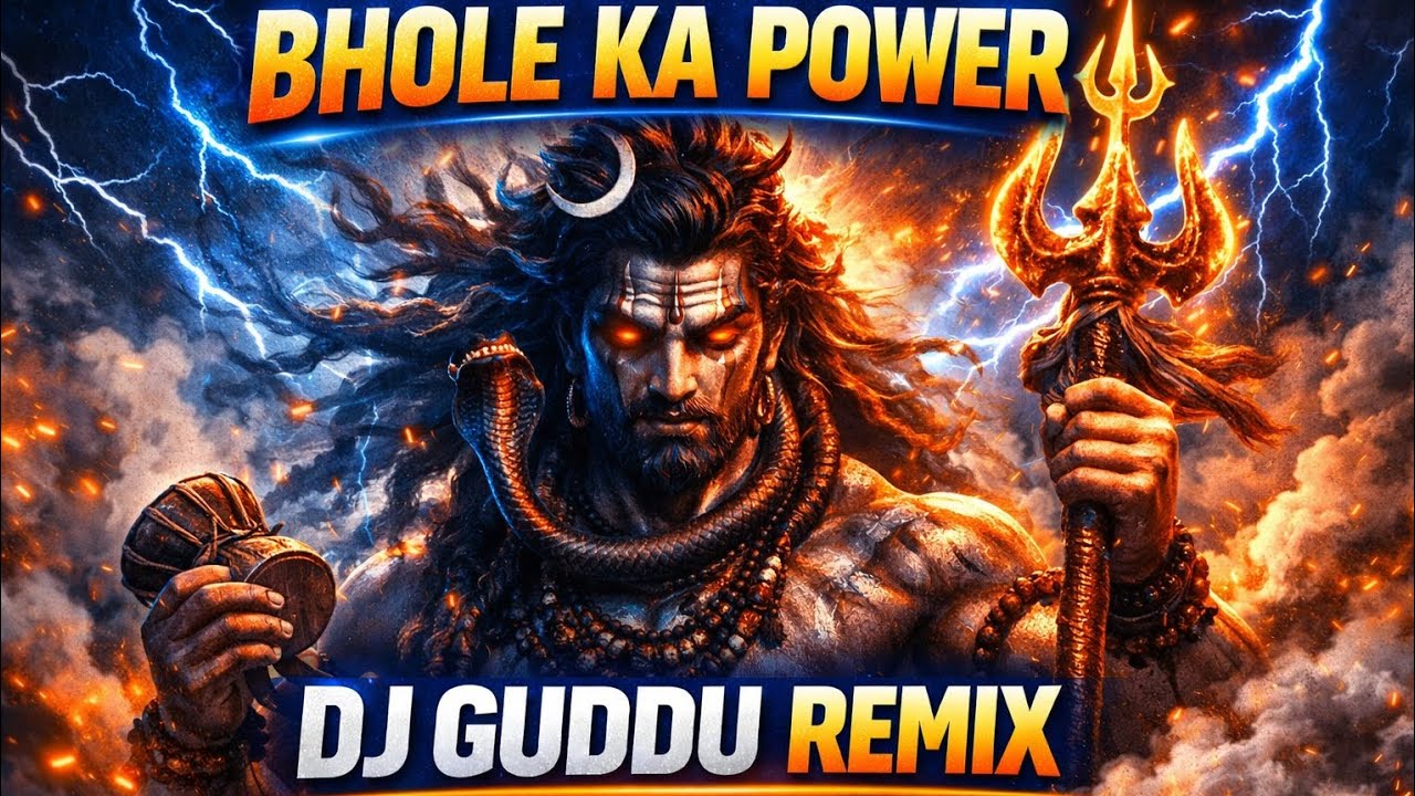 BHOLE KA POWER 🔱 | Mahadev Bhakti Remix | DJ GUDDU | Har Har Mahadev 2026