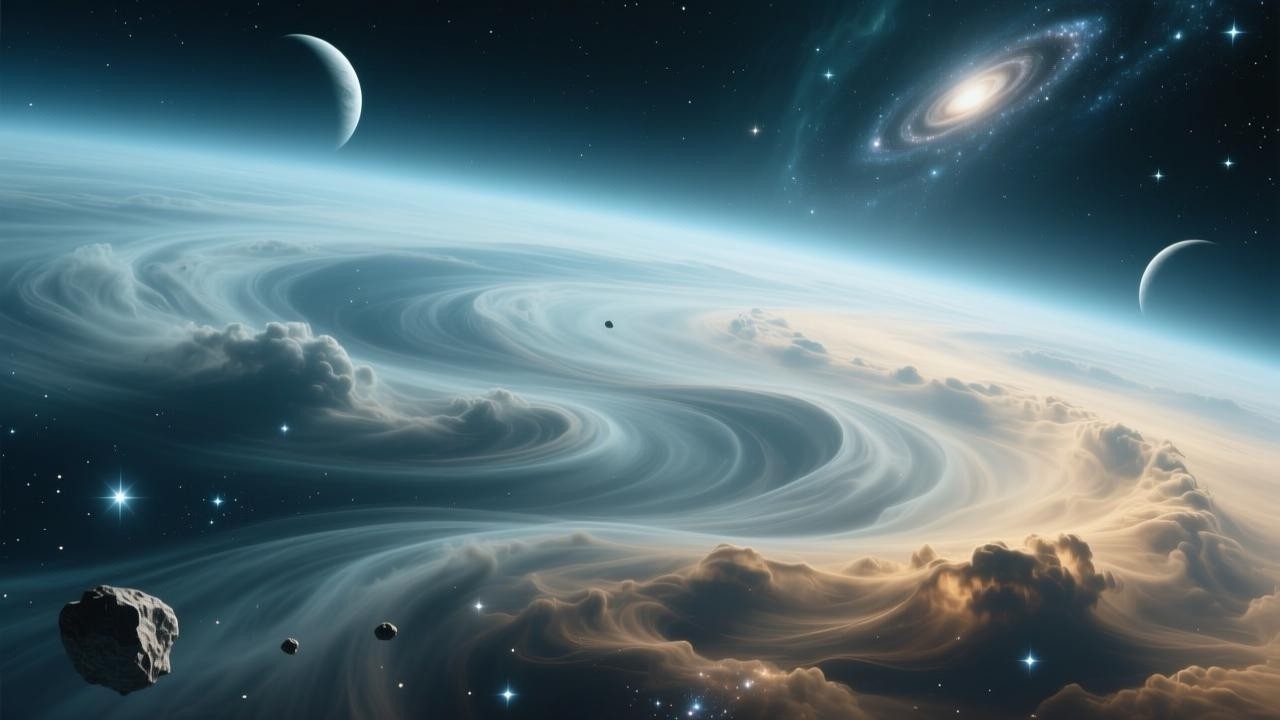 An Open Cosmic Expanse Where Awareness Drifts and the Night Stops Feeling Urgent