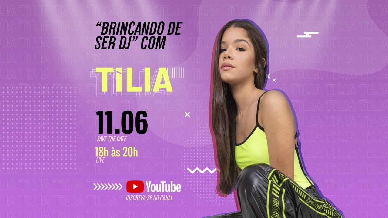 Live da T&iacute;lia #LiveDaTilia #FiqueEmCasa e Cante #Comigo