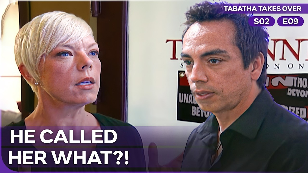 Tabatha DESTROYS Owner After He Calls Her Out | Tabatha Takes Over | Season 2 Episode 9