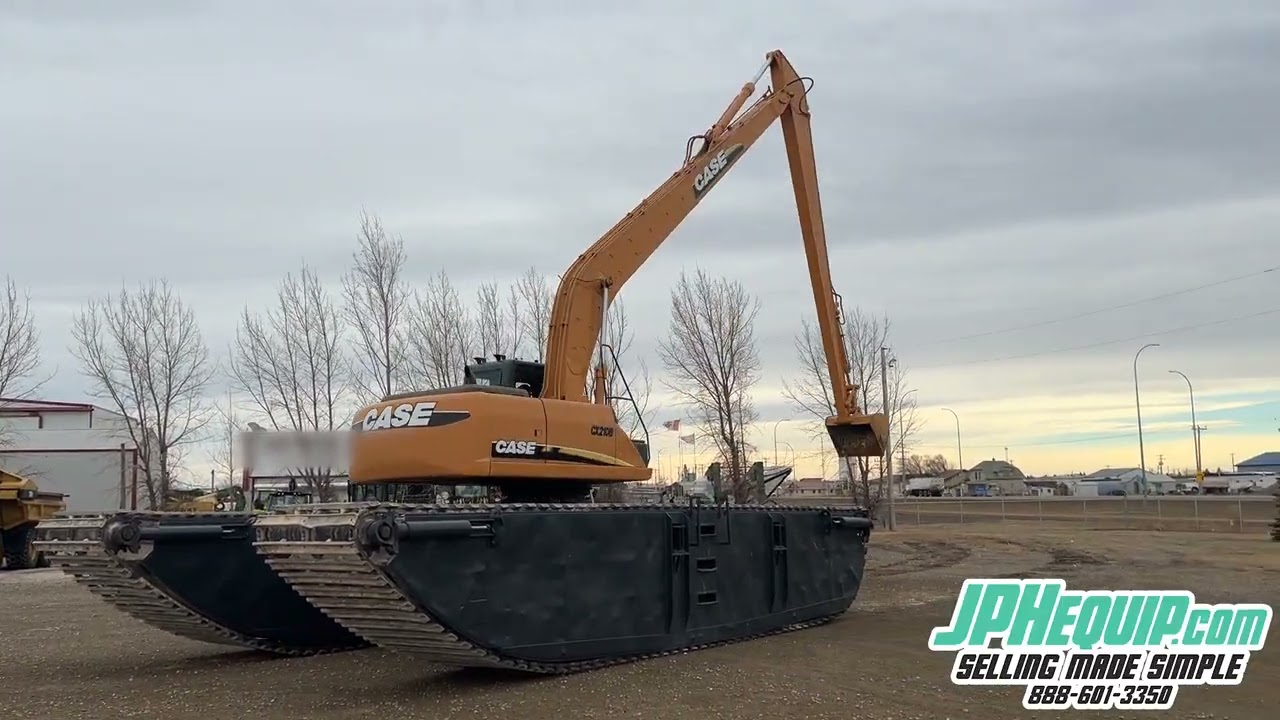2008 Case CX210B Long Reach Amphibious Tracked Excavator   11506 BP