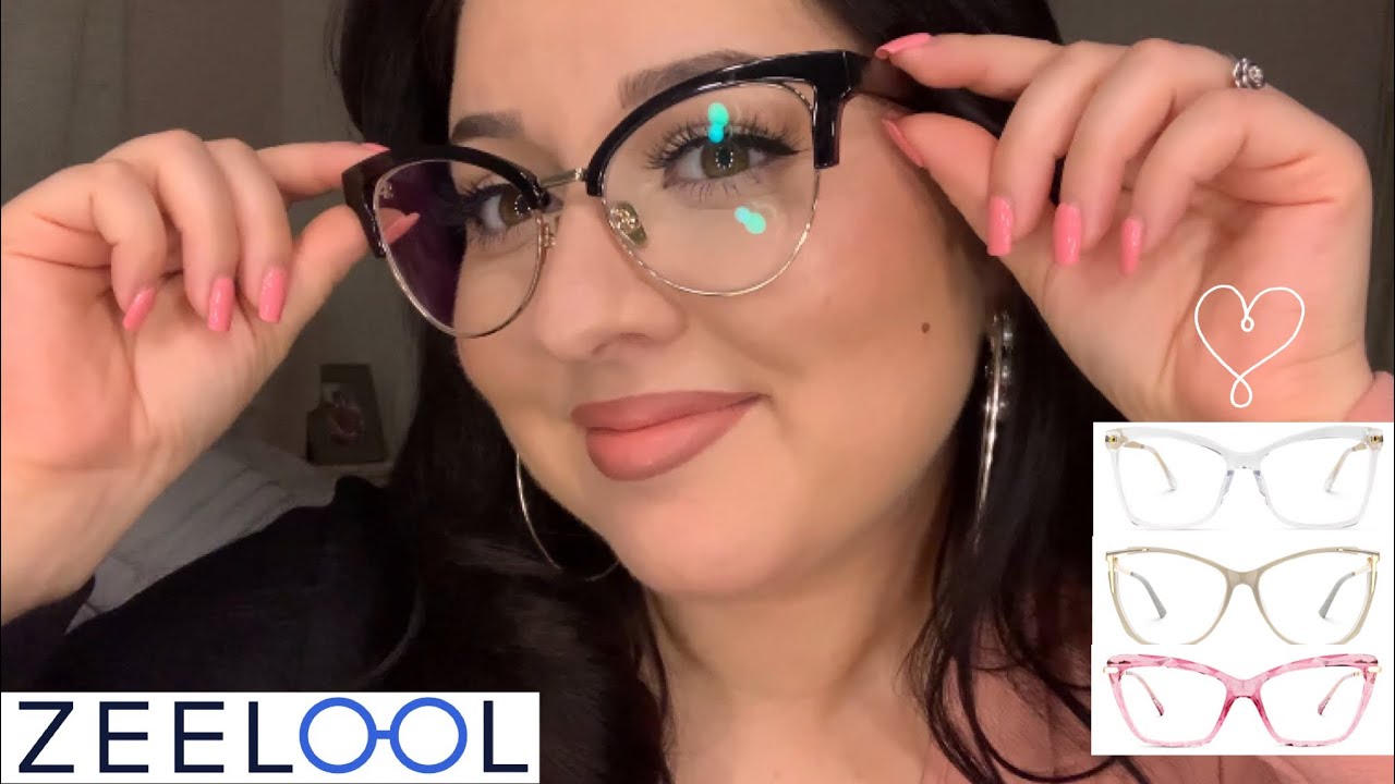 Glasses Try on Haul | My First Impression of Zeelool by CL Wildflower