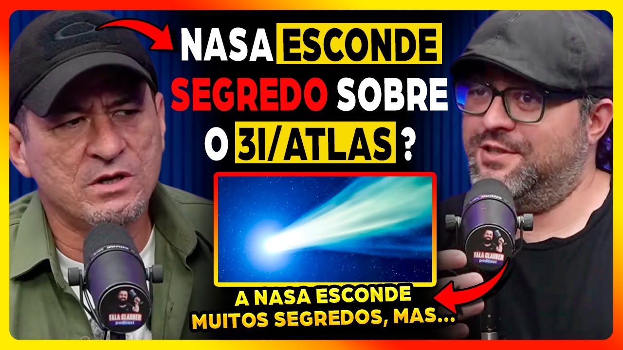 FELIPE HIME: O 3I/ATLAS pode ser uma NAVE ALIEN&Iacute;GENA? | Fala Glauber