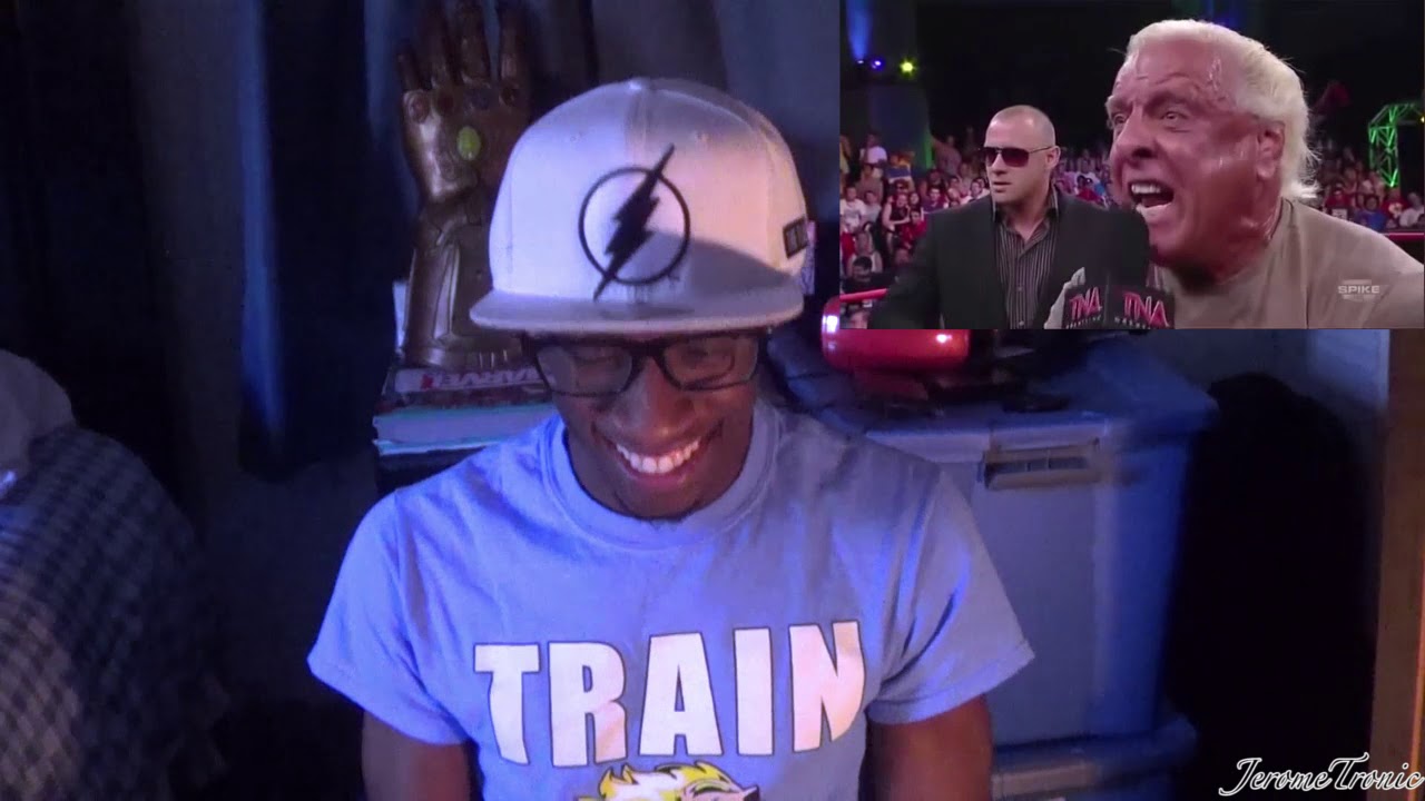 Jay Lethal Vs Ric Flair Promo Face Off Full Version Reaction!!!
