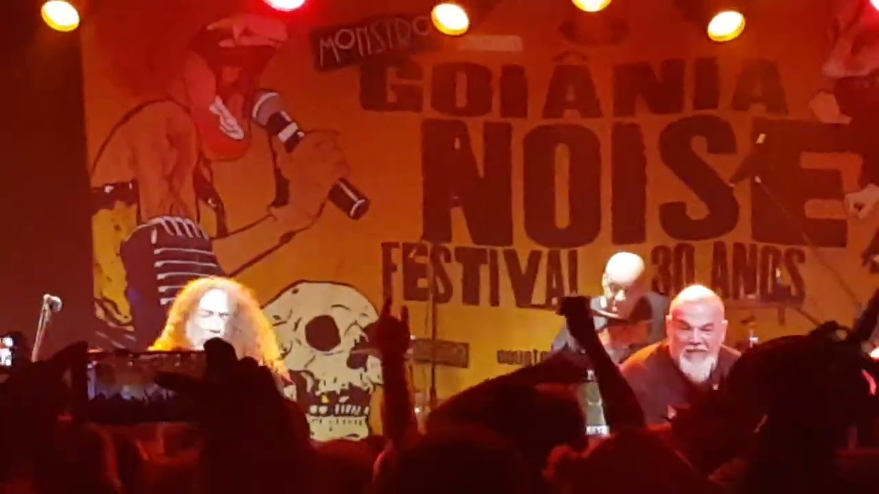 Ratos de Por&atilde;o no Goiania Noise Festival 2025, realizado pela Monstro Discos. 