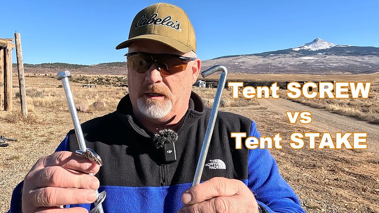 Tent Screws vs Tent Stakes