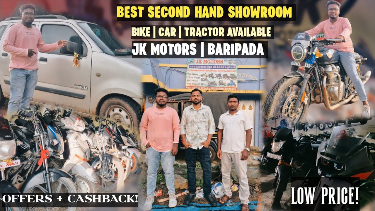 JK MOTORS BARIPADA | BEST SECOND HAND BIKE SHOWROOM | SANTALI BRO VLOGS