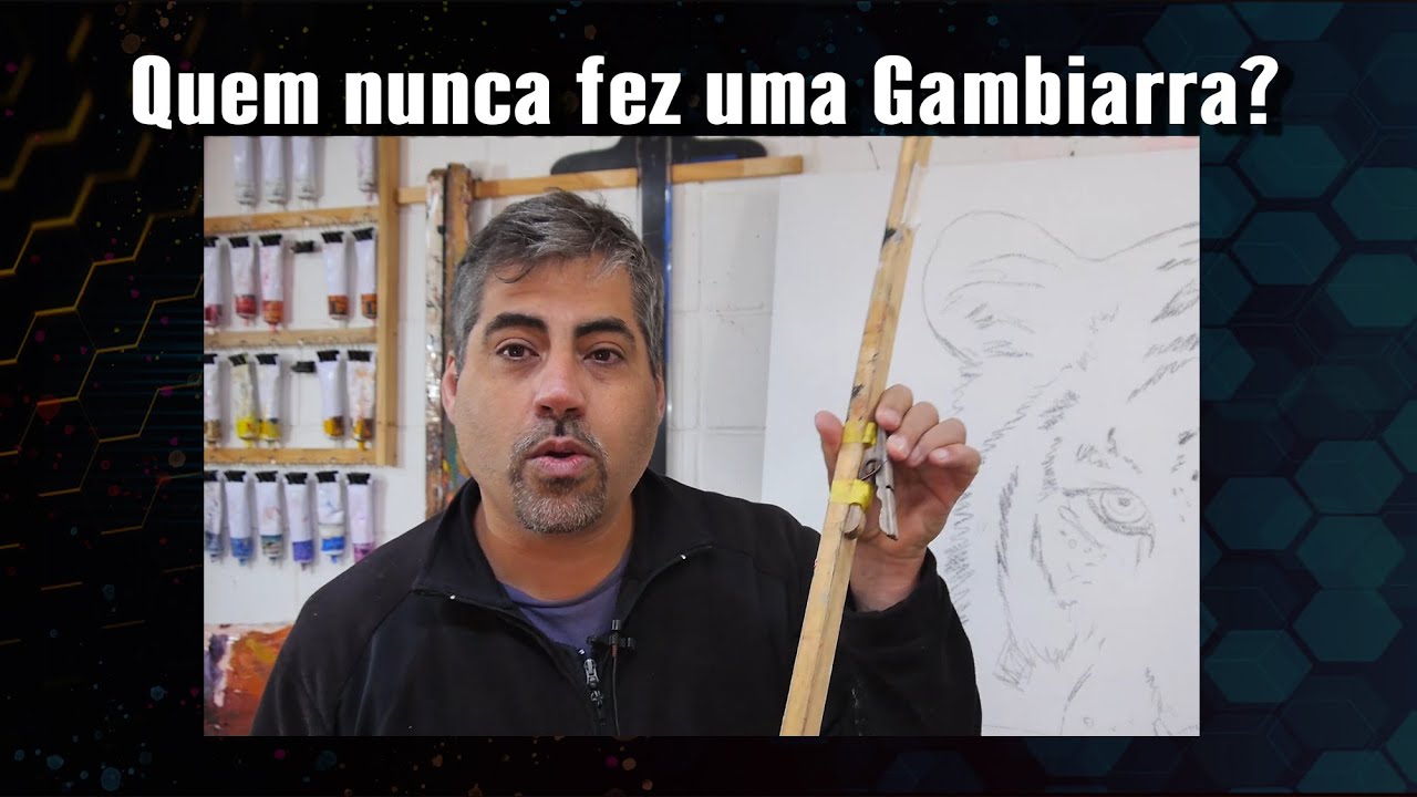 Gambiarras na pintura !