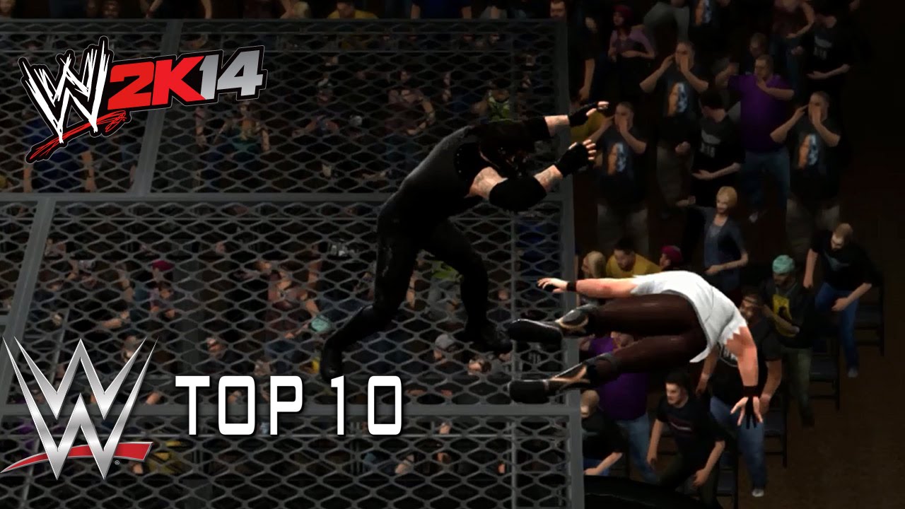 5 OMG Hell in a Cell WWE 2K14 Moments - WWE 2K14 Top 5