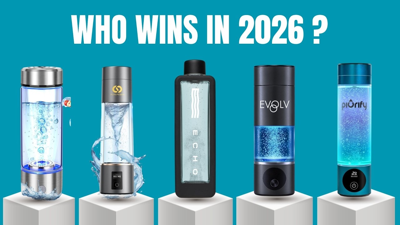 Top 5 Hydrogen Water Bottles for 2026: Features, Price & Performance Reviewed