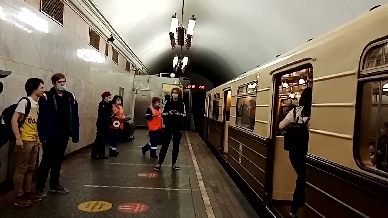 Парад поездов, 86 лет Московскому метрополитену !!!
