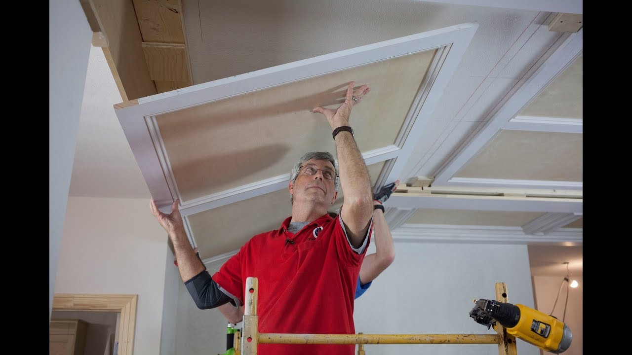 Part 2 - Installing the Major Beam and Pre-Fabricated Panels for Panel/ Beam Ceiling