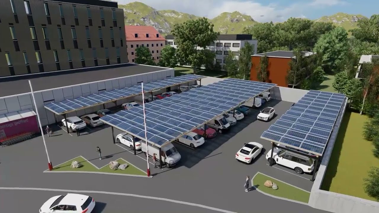 Sutterlüty Ländlemarkt - Parkplatz als Energiequelle