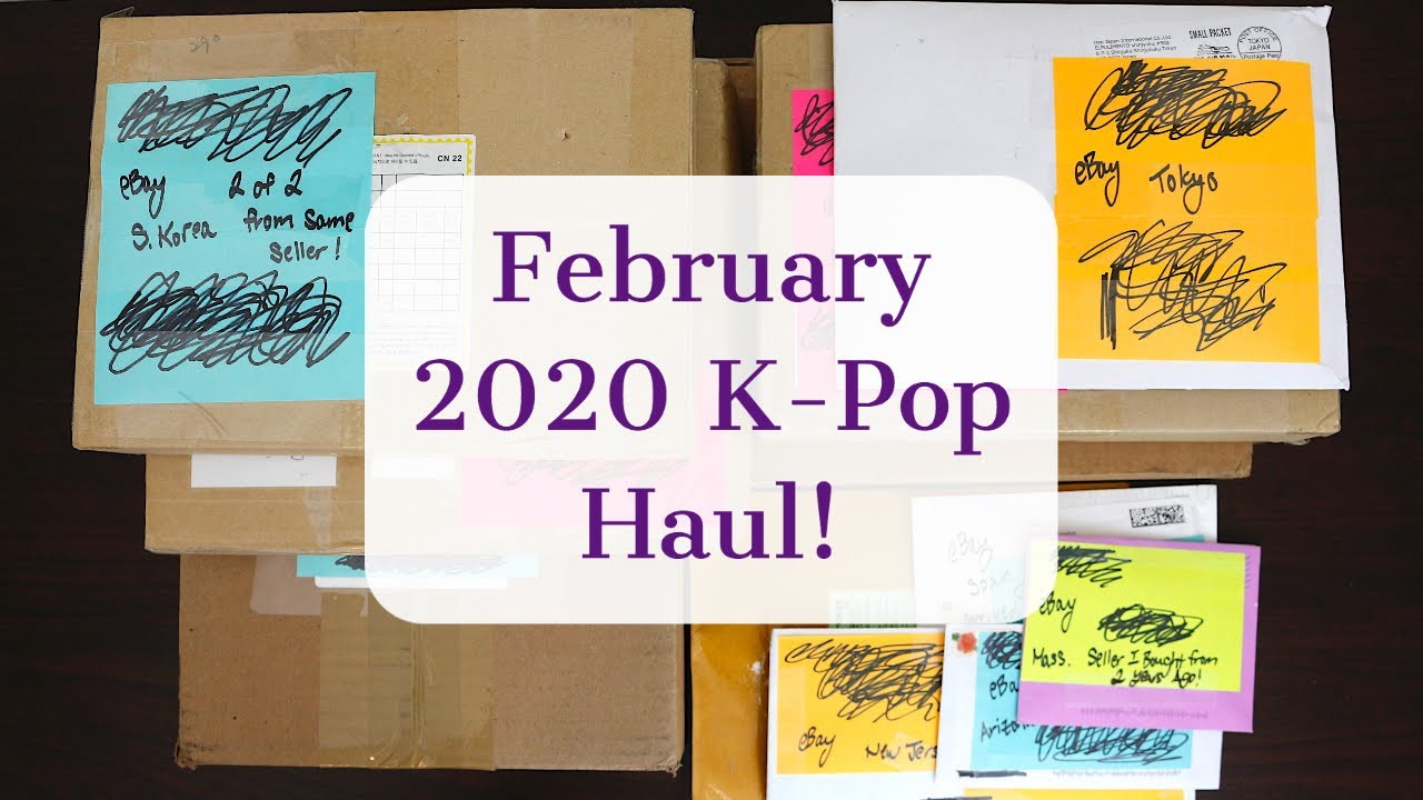 February 2020 K-Pop Haul - Red Velvet, NCT Dream, Taemin & More!