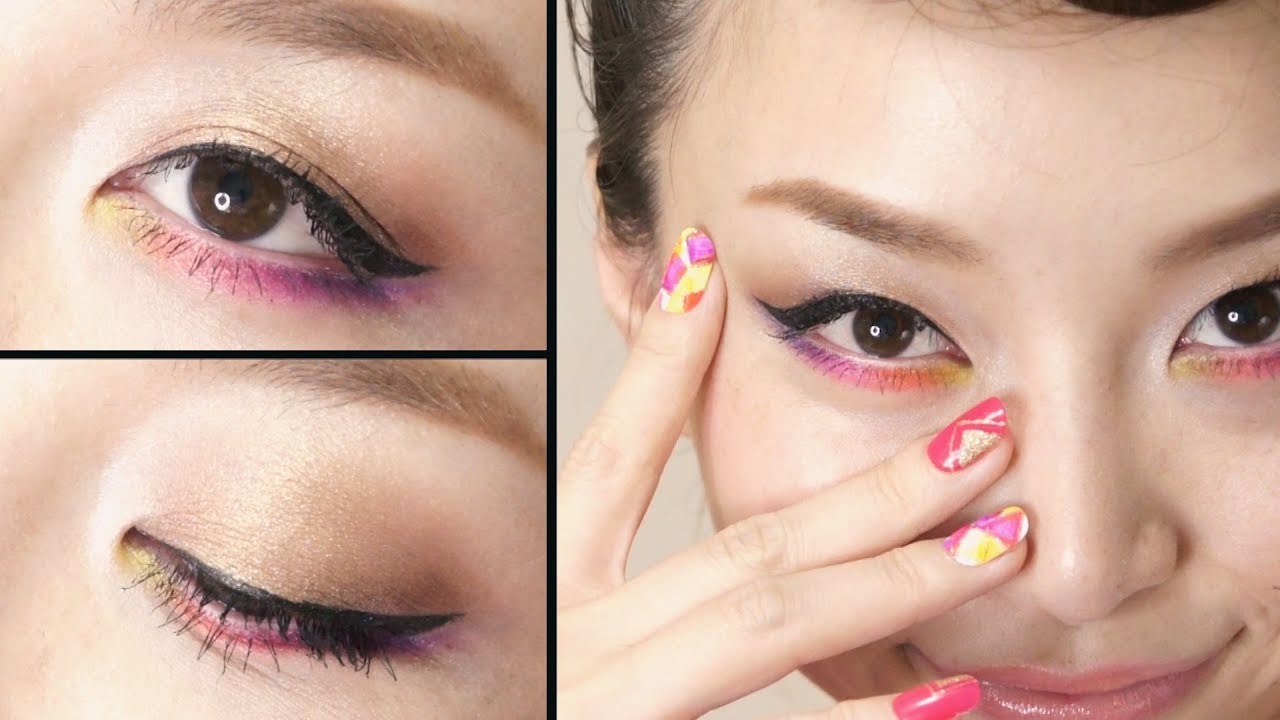 Easy Tropical Summer Makeup