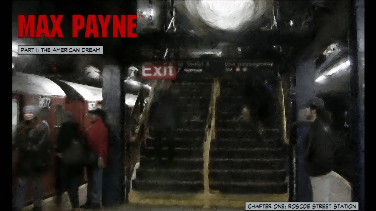 Max Payne - Prologue & Part 1 - Chapter 1: Roscoe Street Station