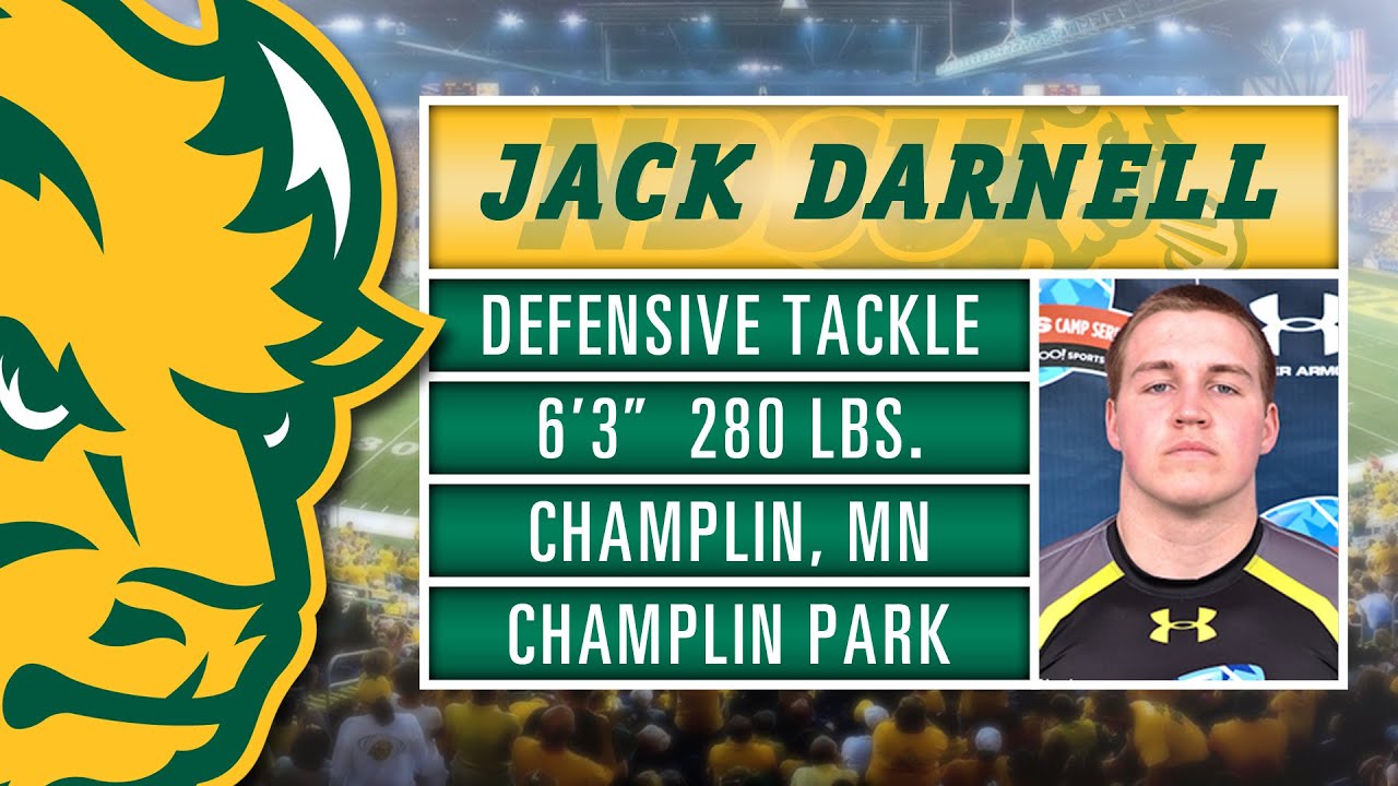 NDSU Football Signing Day 2015: Jack Darnell