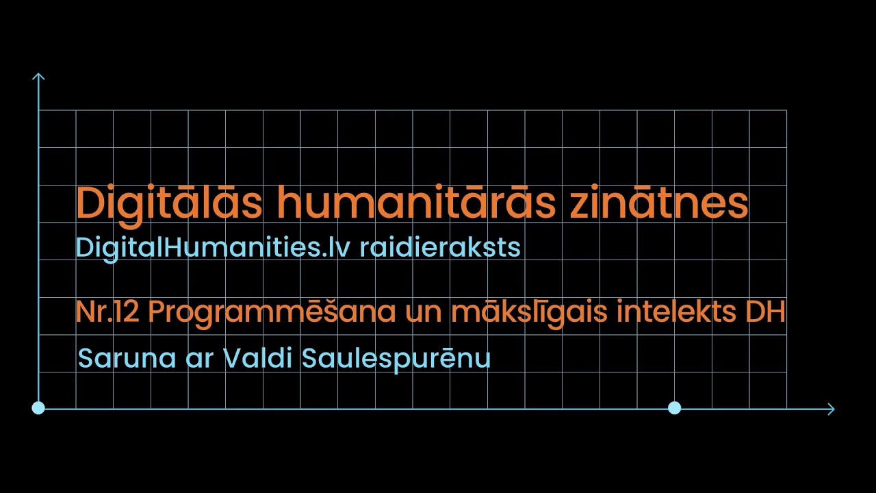 DH Raidieraksts: Nr. 12 | Programmēšana un mākslīgais intelekts DH