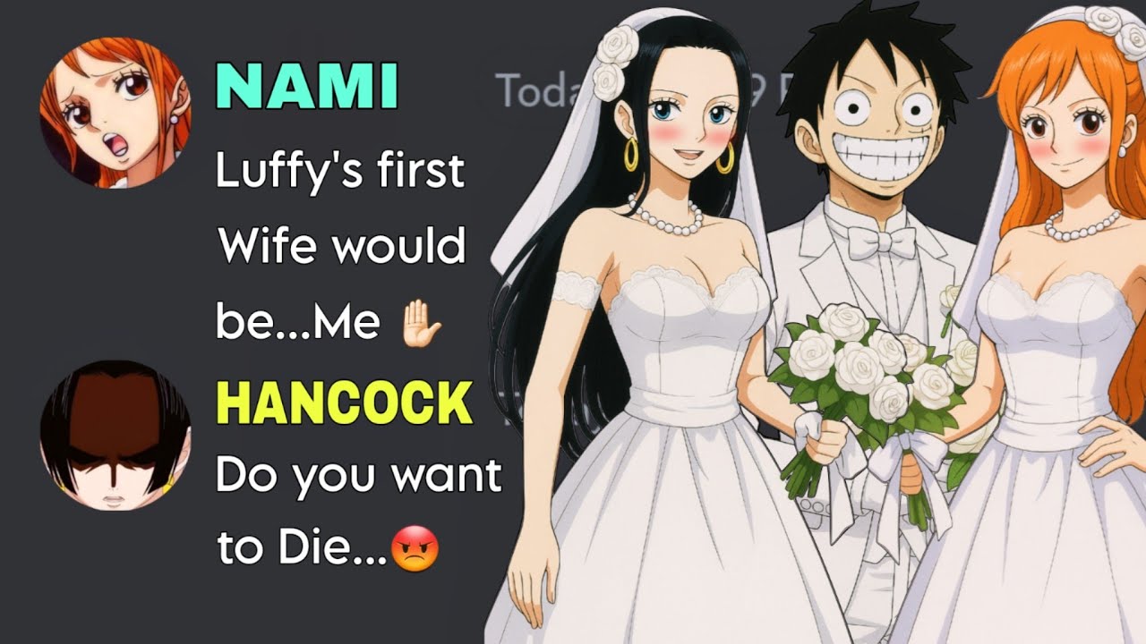 If Luffy Nami and Boa got Married | One Piece discord server