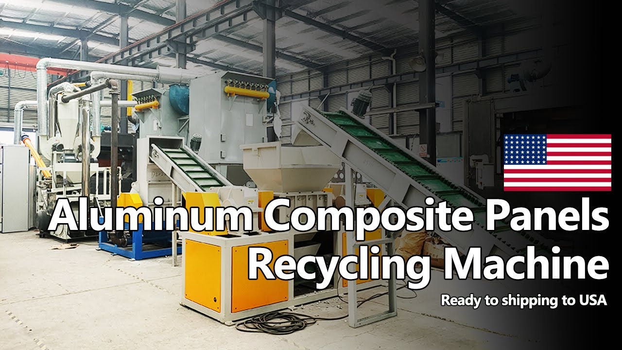 ACP Recycling Machine | Aluminum Composite Panels Separating Machine