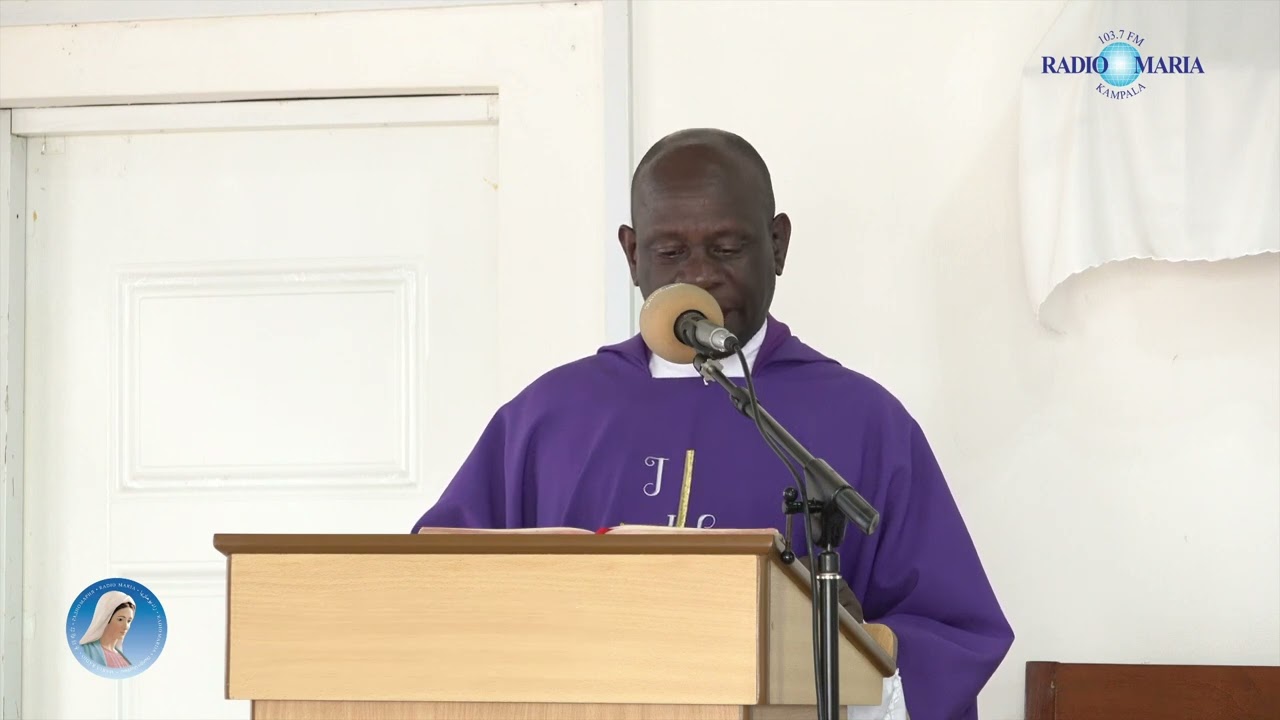 LUNCH HOUR MASS @ RADIO MARIA KAMPALA GROUND.