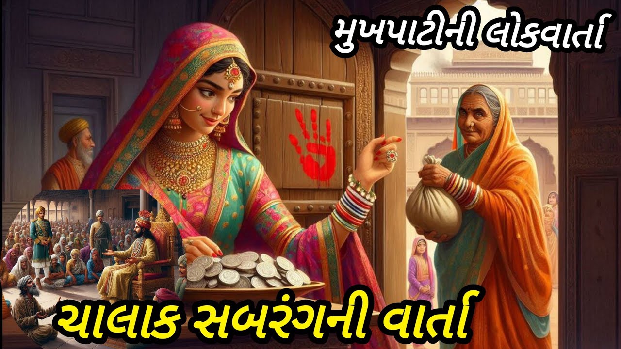 ચાલાક સબરંગની ચતુરાઈની વાર્તા|મુખપાટીની લોકવાર્તા