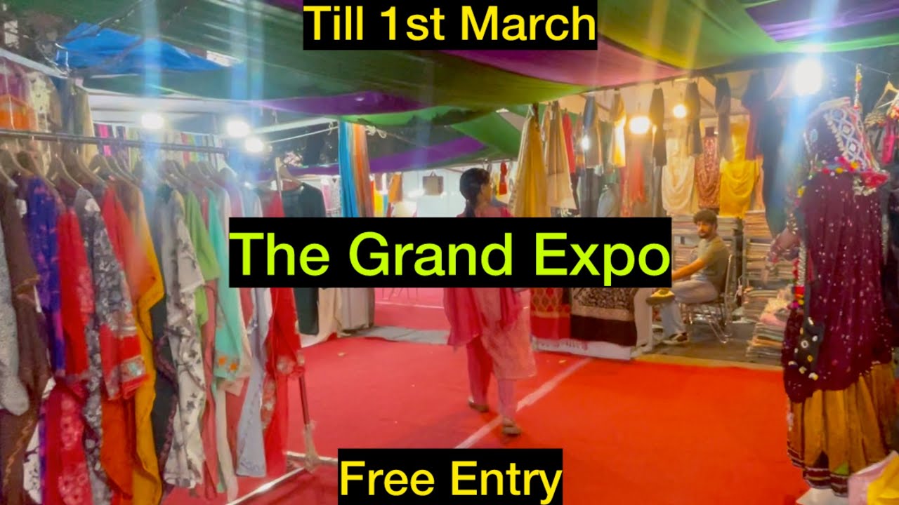 The Grand Expo in Delhi 😍 | Handloom, Handicrafts & Bamboo Furniture | Grand Expo Delhi 2026