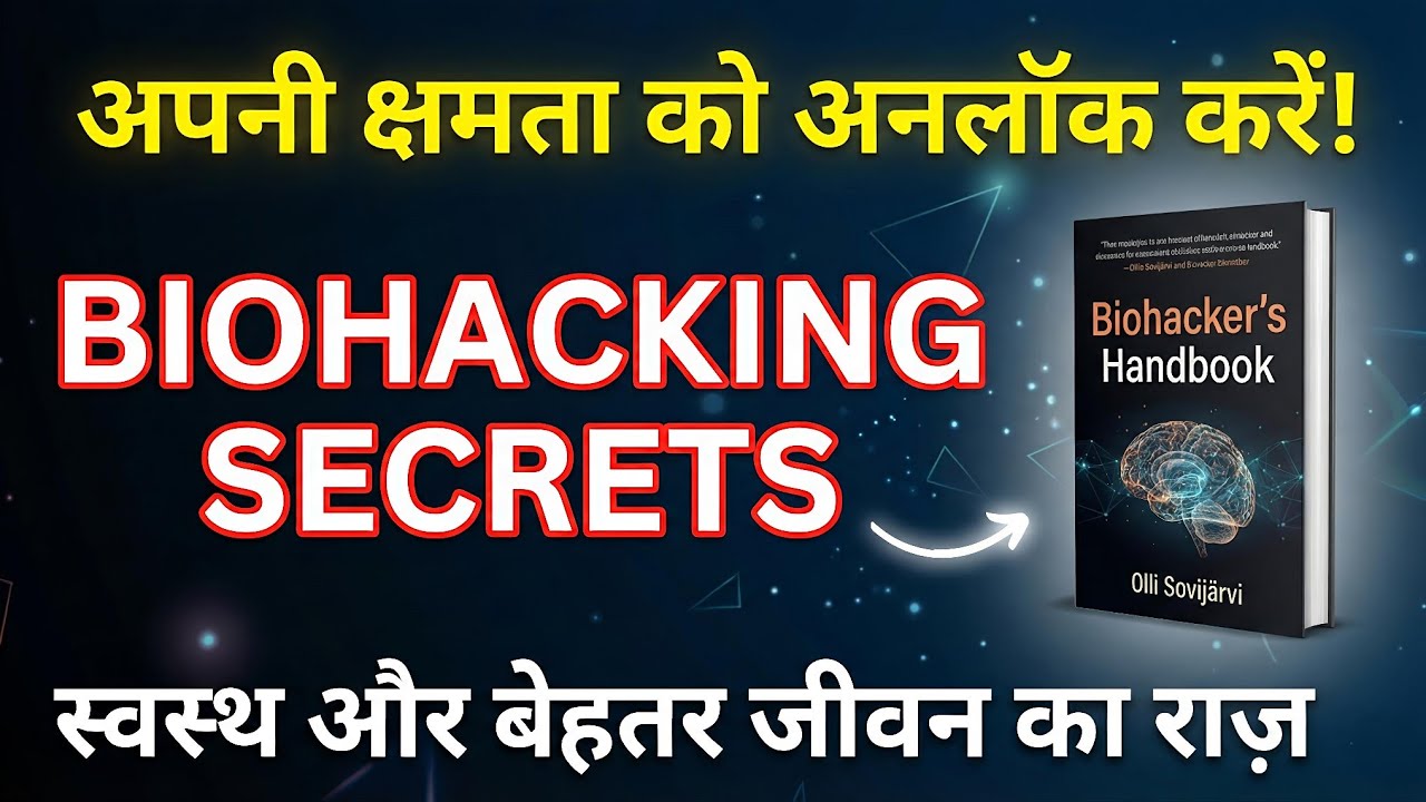 Biohacker's Handbook Audiobook | Book Summary in Hindi | Upgrade Your Body & Mind
