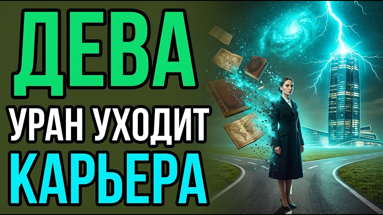 ДЕВА! 25 апреля Уран УХОДИТ &mdash; 7 лет смены УБЕЖДЕНИЙ всё. КАРЬЕРНАЯ революция НАЧИНАЕТСЯ