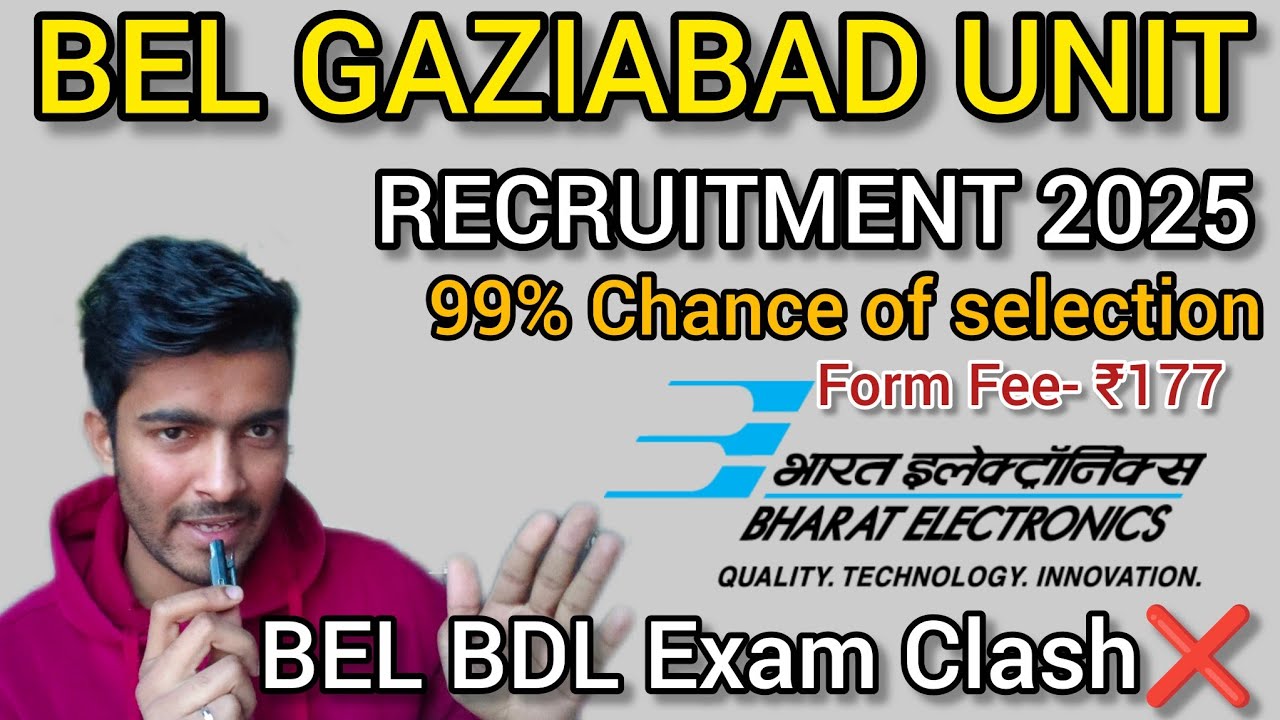 BEL GAZIABAD RECRUITMENT 2025