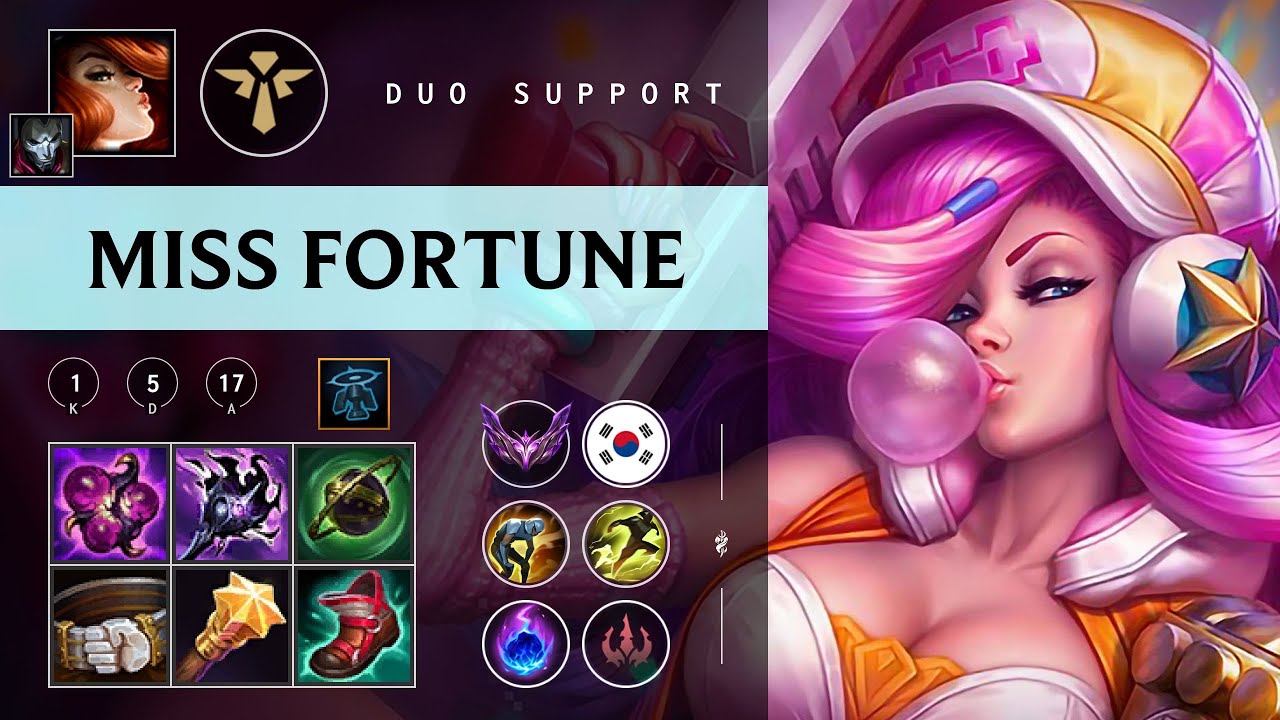 Miss Fortune Support vs Nautilus - KR Master Patch 26.01
