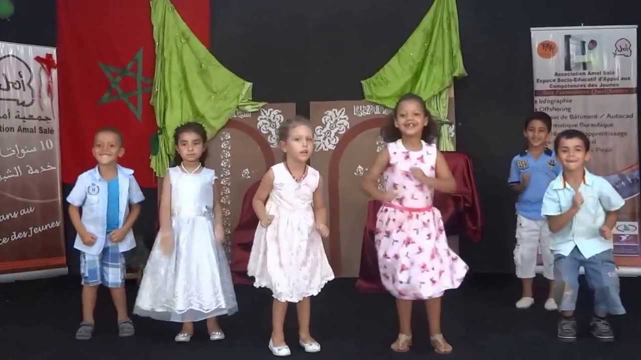 السهرة الختامية للمخيم الحضري لجمعية امل سلا