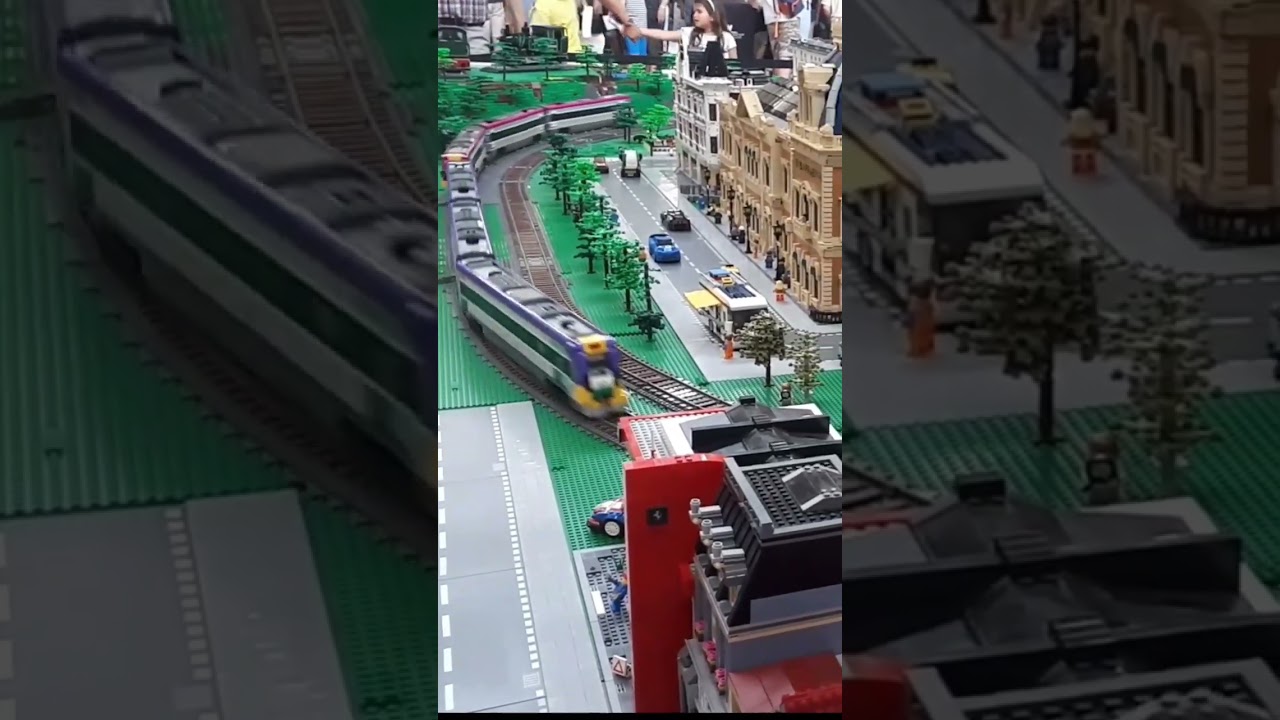 Melbourne VLine Train #train #lego #legocity #melbourne #railway #legomoc