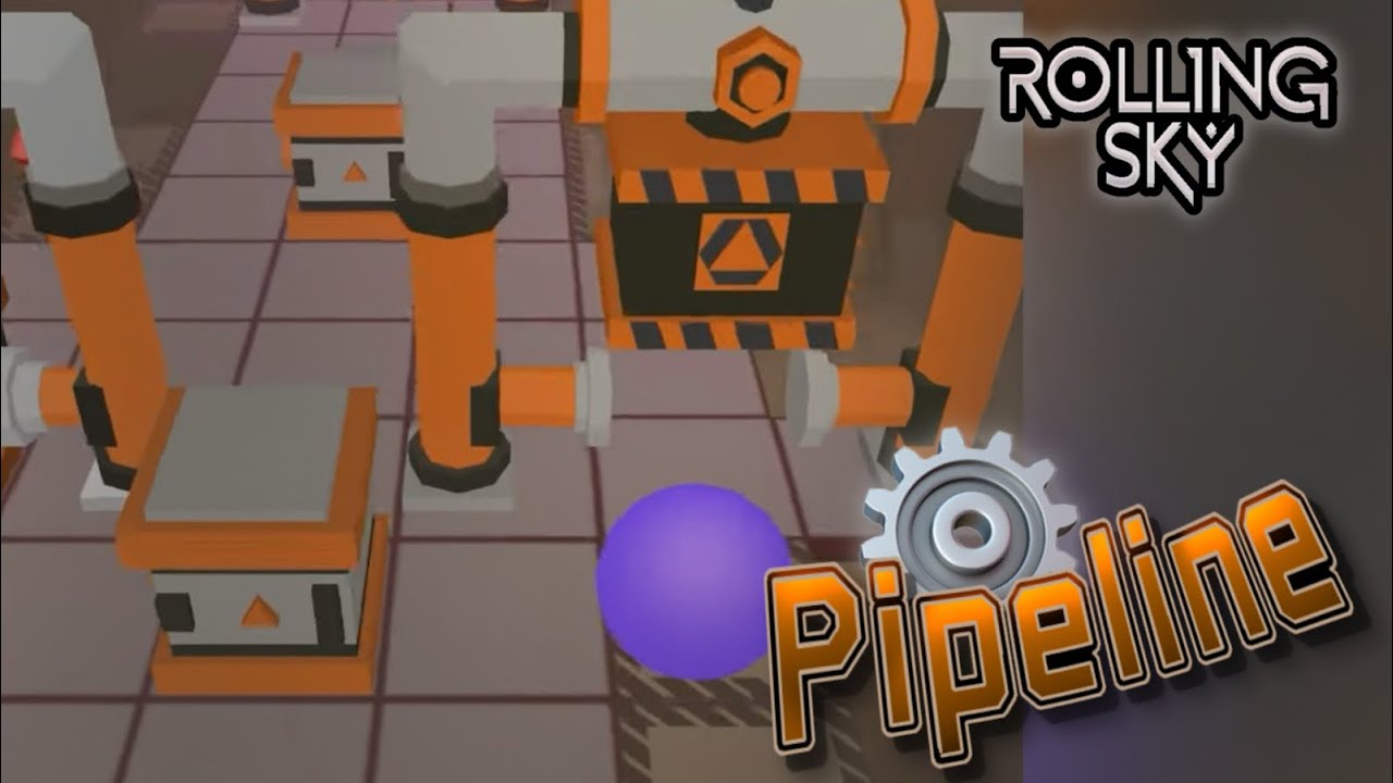 Rolling Sky - Pipeline ⚙️ | Rolling Sky Jumpscares