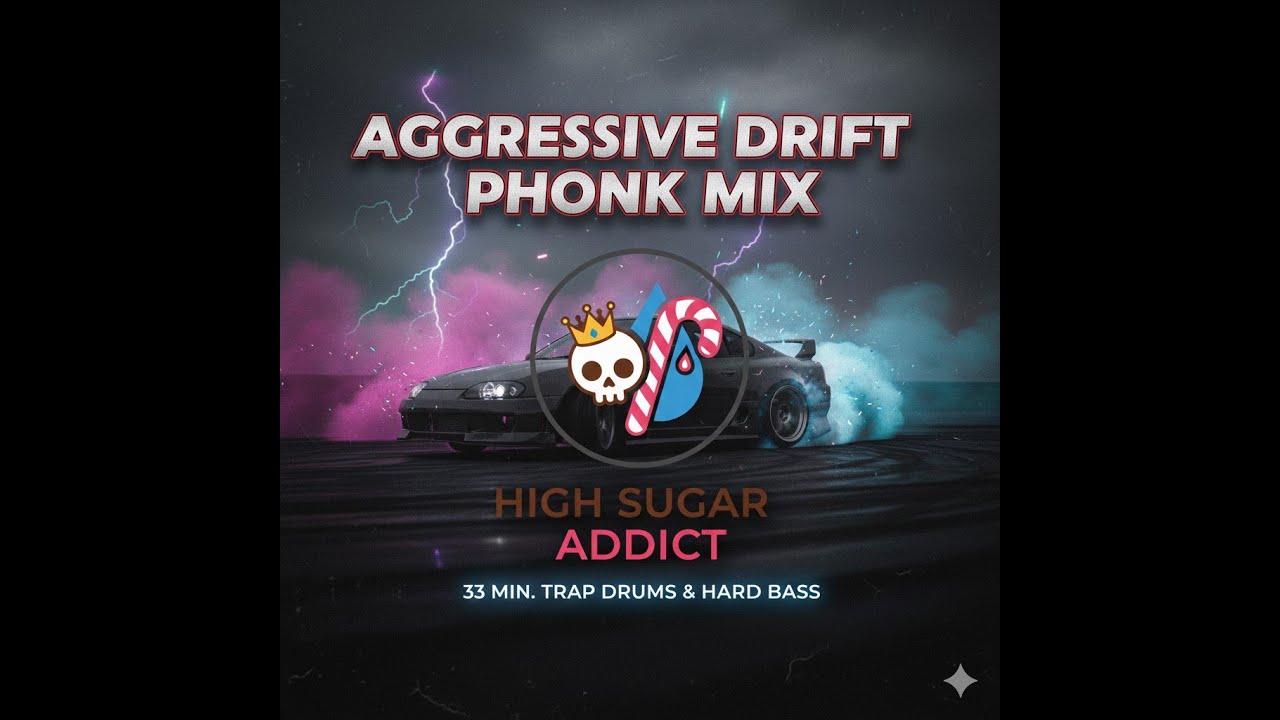 AGGRESSIVE DRIFT PHONK MIX 2026 🏎️ High Sugar Addict (Trap Drums & Hard Bass)