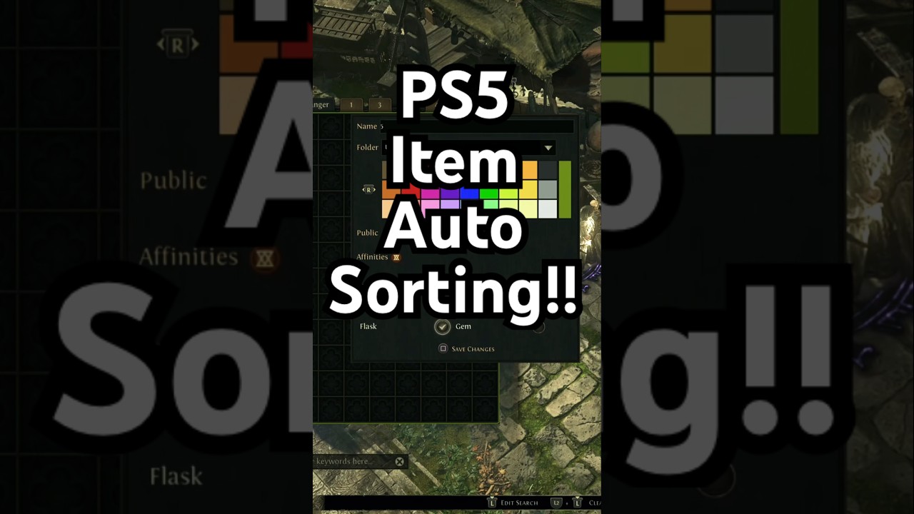 Как автоматически складывать предметы в тайник на PS5 и Xbox &mdash; Path of Exile 2