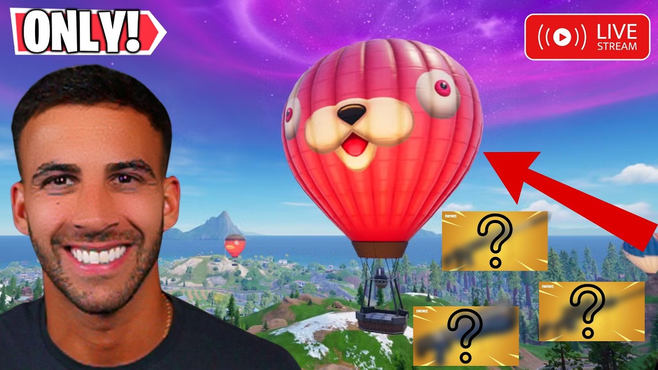 LIVE - NEW FORTNITE CHALLENGE!