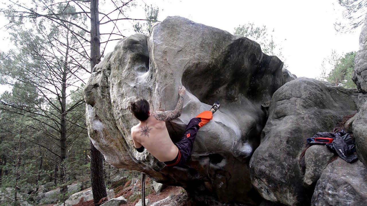 A week of sandstone, Fontainebleau
