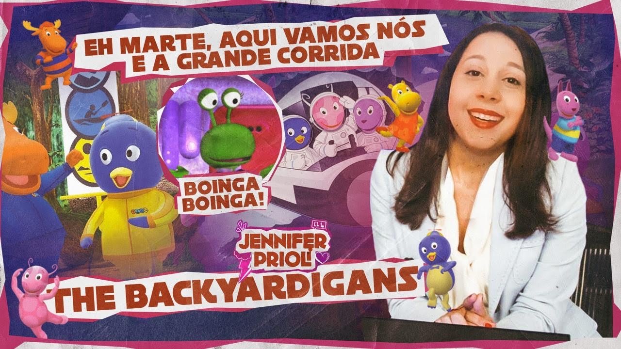REACT BACKYARDIGANS - MARTE, AQUI VAMOS NÓS !! e A GRANDE CORRIDA