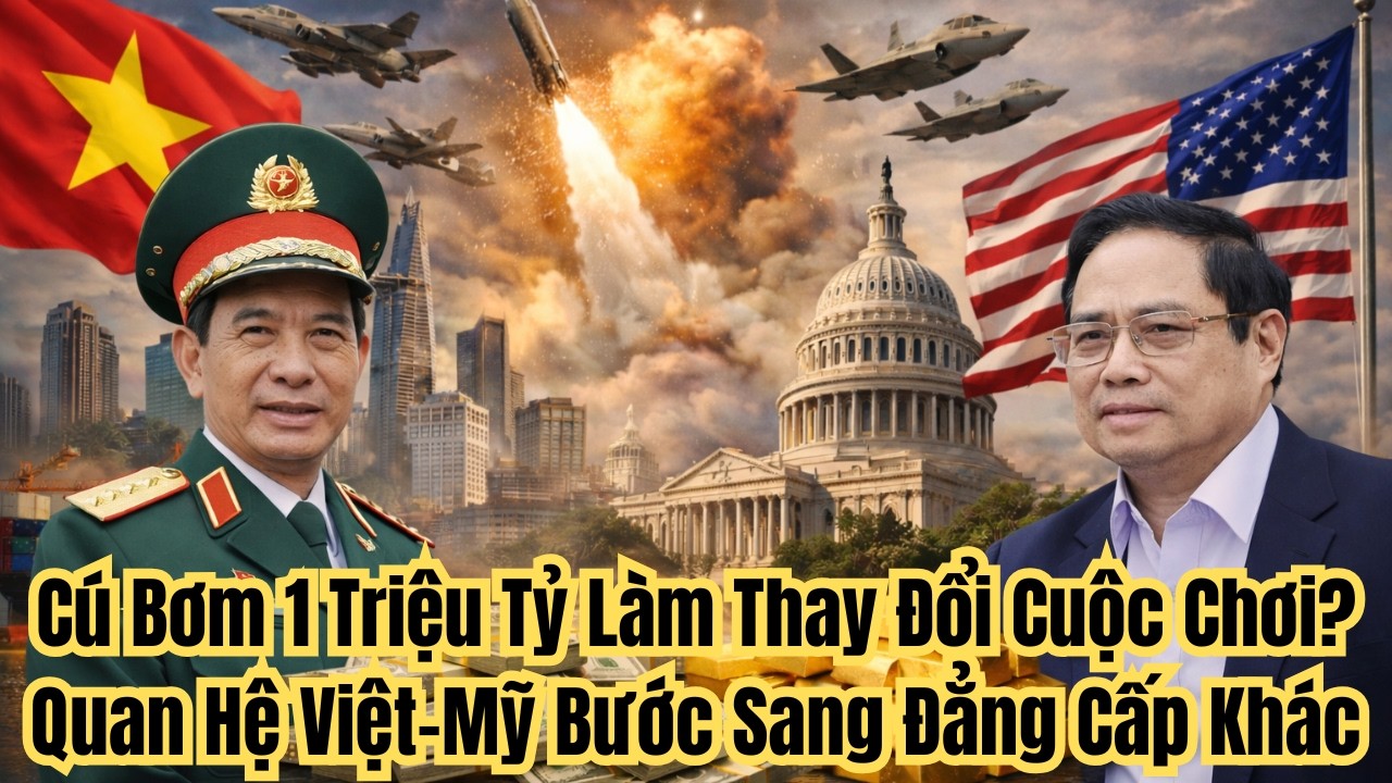 Cú Bơm 1 Triệu Tỷ Làm Thay Đổi Cuộc Chơi? Quan Hệ Việt–Mỹ Bước Sang Đẳng Cấp Khác