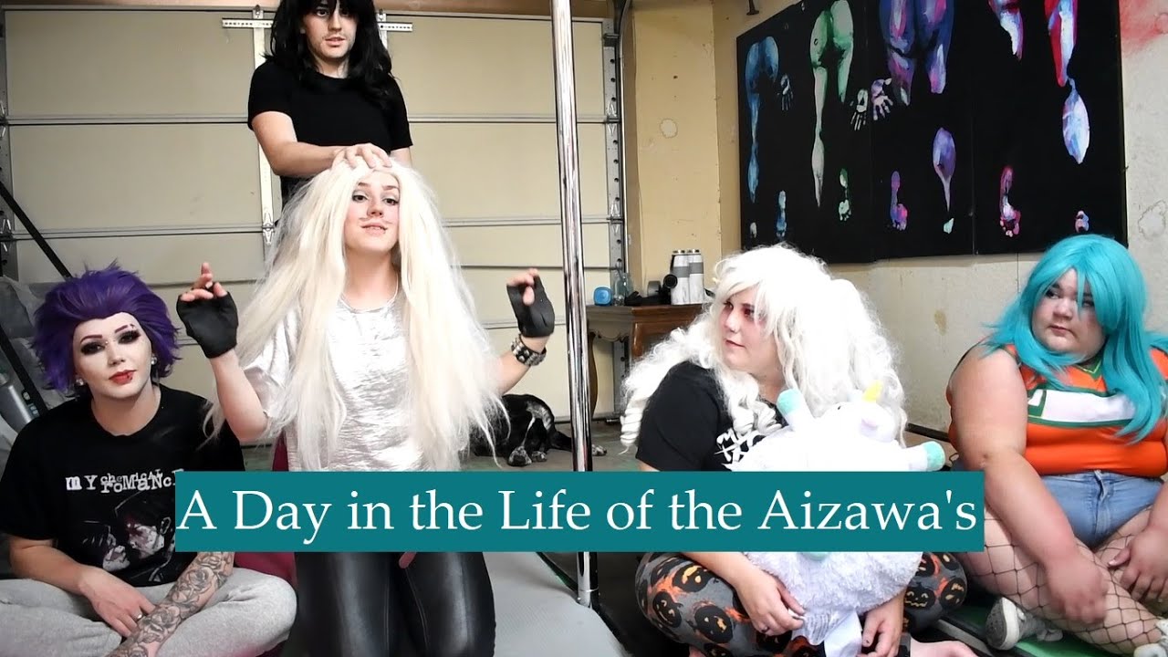 День из жизни Айзавы, косплей BNHA Erasermic