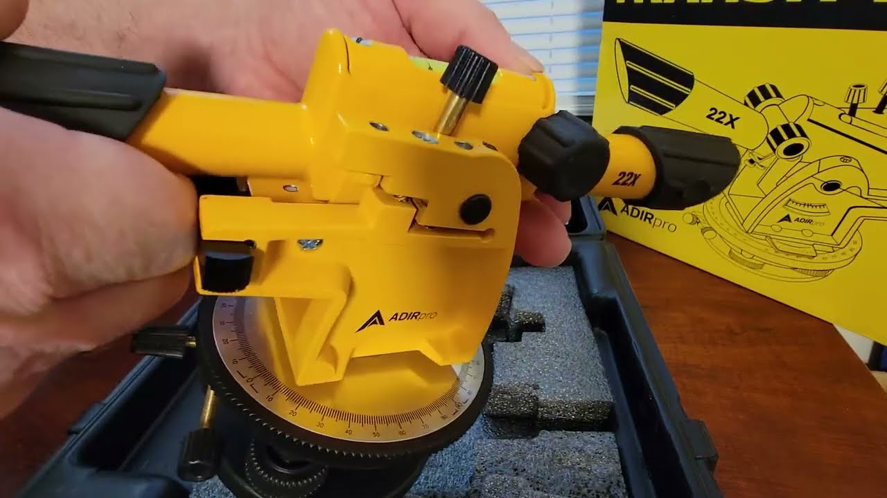AdirPro Automatic Optical Level 22X   High Presicion Transit Level Review
