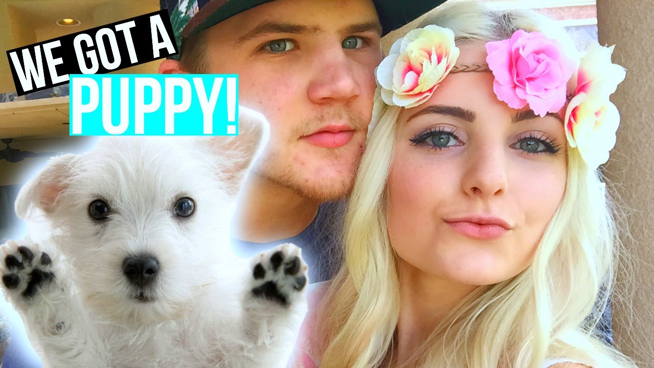 WE GOT A PUPPY?! | Aspyn + Parker
