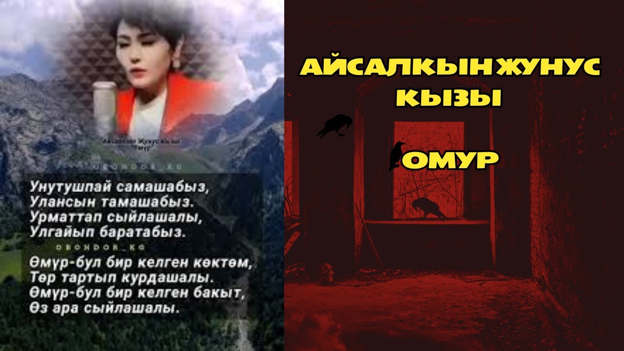 Айсалкын Жунус кызы - Омур  (Текст)